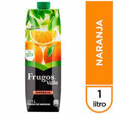 Bebida FRUGOS Naranja Caja 1L